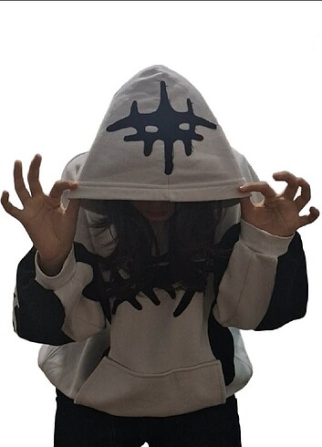 american y2k oversize sweatshirt  - Görsel 5