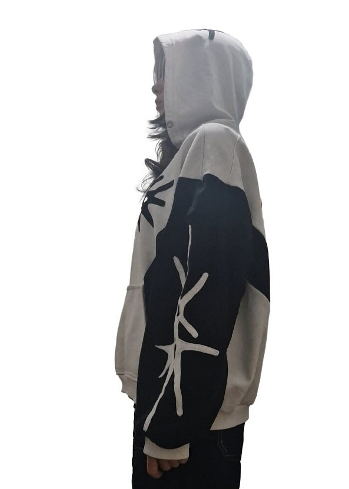 american y2k oversize sweatshirt  - Görsel 4