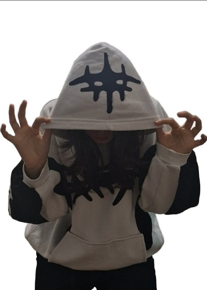 american y2k oversize sweatshirt  - Görsel 5