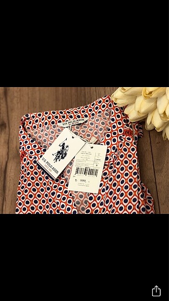 40 Beden kırmızı Renk U.S POLO ASSN Elbise