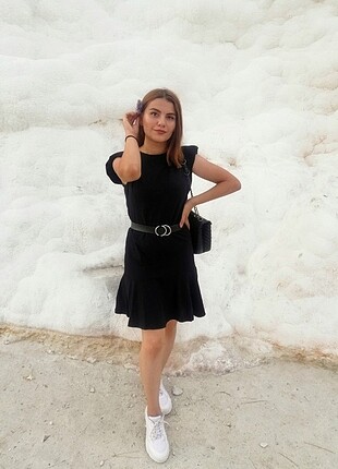 Vatkalı elbise