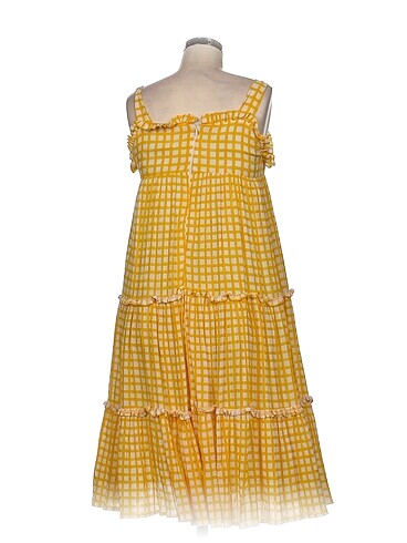 universal Beden Vintage Love Uzun Elbise %70 İndirimli.