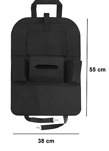 Diğer Oto Koltuk Arkası Organizer 2 li paket 