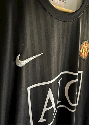 Erkek Siyah Ronaldo Baskılı Kısa Kollu Forma - Görsel 3