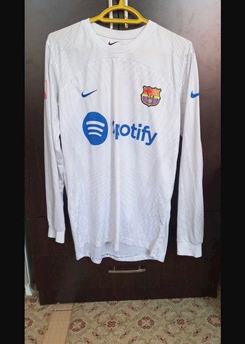 Beyaz Uzun Kollu Erkek Spor Forma