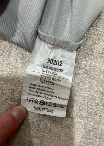 Gri Kadın Peluş Kollu Sweatshirt - Görsel 3