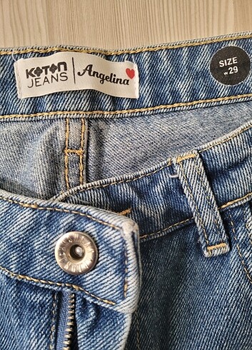 29 Beden koton jeans