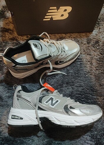 42 Beden gri Renk New balance silver spor ayakkabı 