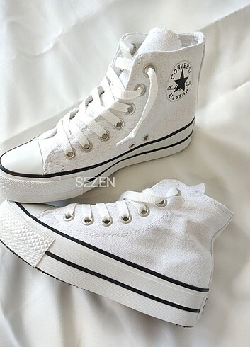 37 Beden beyaz Renk Converse All Star spor ayakkabı 