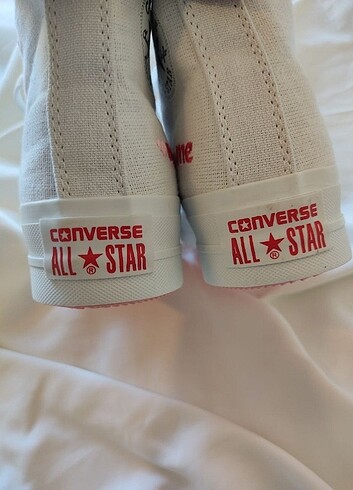 37 Beden beyaz Renk Converse all star me ayakkabı