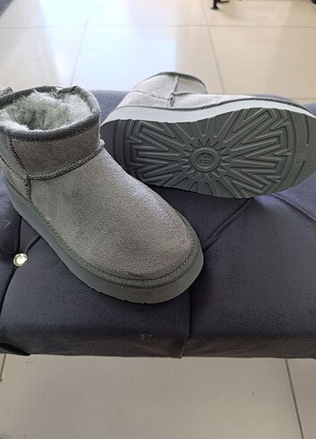 38 Beden gri Renk Ugg ultramini gri bot