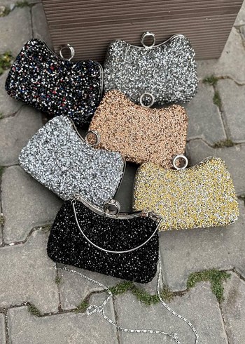 Parlak Kadın Abiye Çanta - Görsel 4