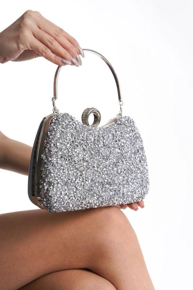 Parlak Kadın Abiye Çanta - Görsel 2