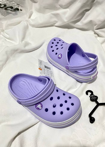 Crocs Crocs lila çocuk terlik