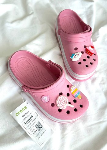 Crocs Crocs çocuk pembe terlik