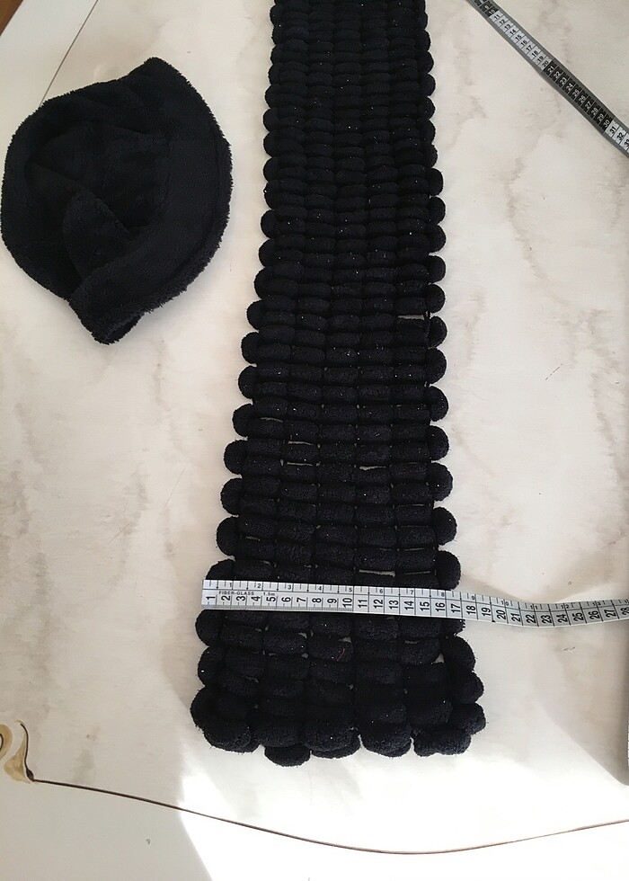 Şapka + atkı - Görsel 3