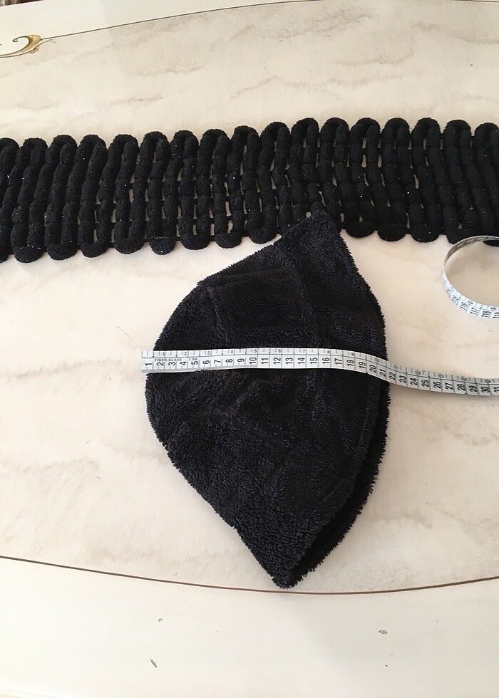 Şapka + atkı - Görsel 5