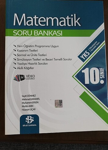  10.sınıf matematik kitabı