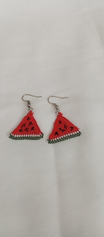 Tasarımcı İğne oyalı küpe
