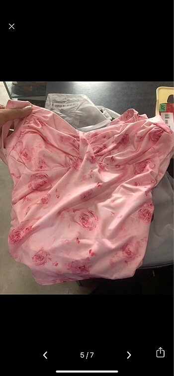 m Beden Shein Pembe Büstiyer