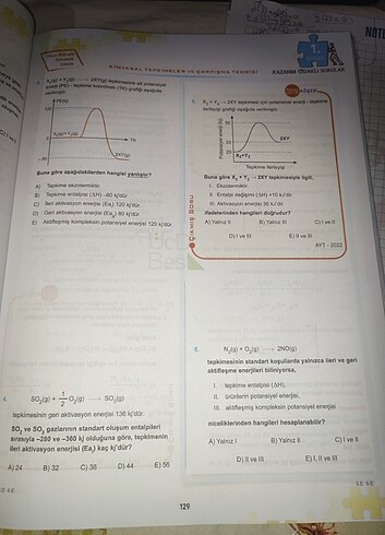 345 AYT Kimya Soru Bankası 2023-2024