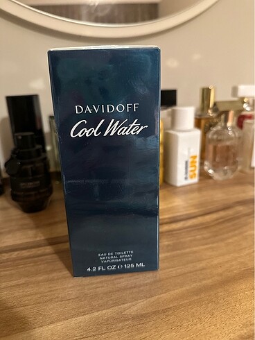 Davidoff cool water erkek parfüm yeni 125 ml
