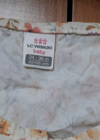 LC Waikiki LCW kız çocuk elbise 2 3 yaş