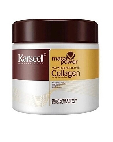 Karseell collagen saç bakım kremi sıfır kutu