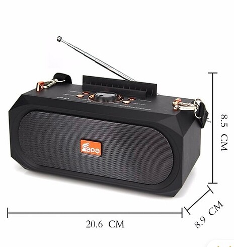  Beden BLUETOOTH HOPARLÖR RADYO YSB HAFIZA KARTI