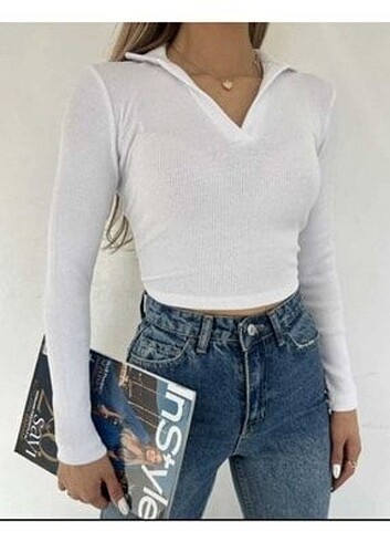Bluz basic crop