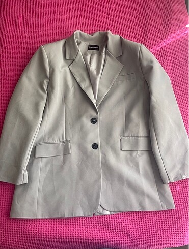 GRİ BLAZER CEKET