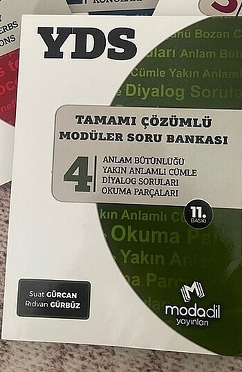 MODADİL YDS MODÜLER SORU BANKASI