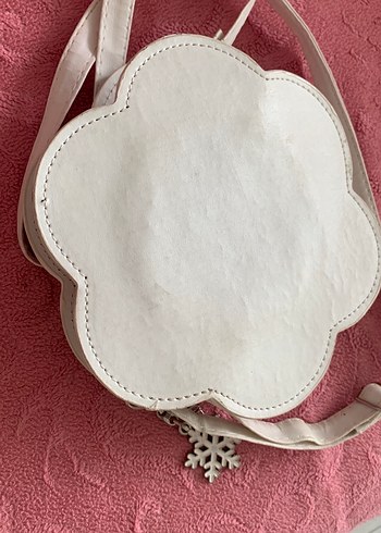 LCW çocuk ışıltılı Beyaz Çiçek çanta - Görsel 6