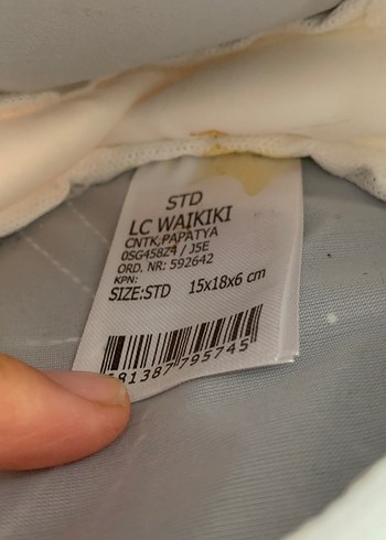 LCW çocuk ışıltılı Beyaz Çiçek çanta - Görsel 5