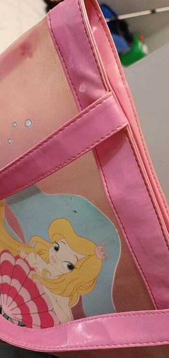 LC Waikiki LCW kız çocuk plaj çantası +mini cüzdanlı takım