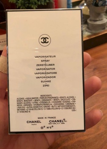 Beden Chanel N°5 Kadın Parfümü 100ml