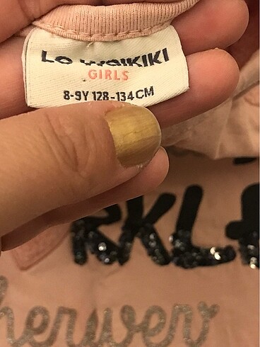 8 Yaş Beden ten rengi Renk Lcw kız çocuk body