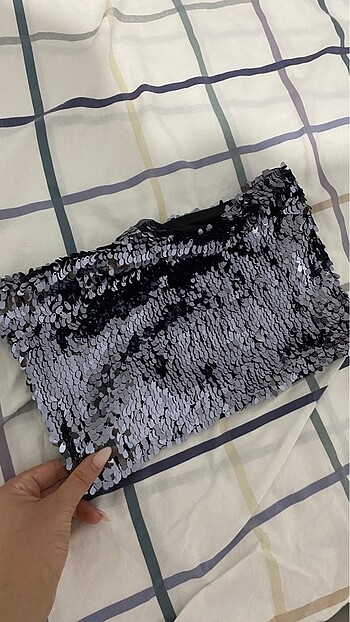 Stradivarius Stradivarius Payetli Crop