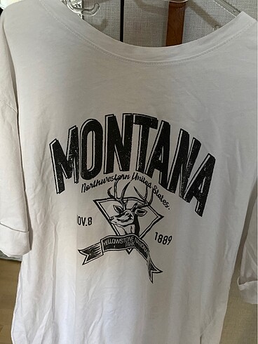 Diğer Oversize montana tshirt