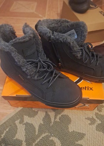 Kinetix Siyah Kürklü Erkek Bot - Görsel 3