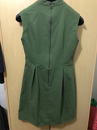38 Beden Roman marka, asker yeşili 38 beden günlük elbise
