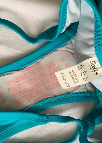 KOM marka mavi ve beyaz bikini altı - Görsel 3