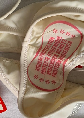 KOM marka mavi ve beyaz bikini altı - Görsel 9