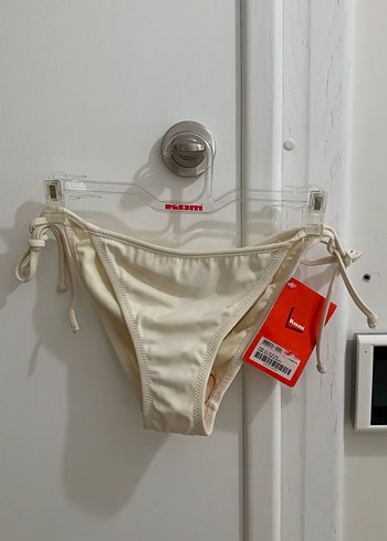 KOM Mavi ve Beyaz ipli Kadın Bikini Altı - Görsel 14