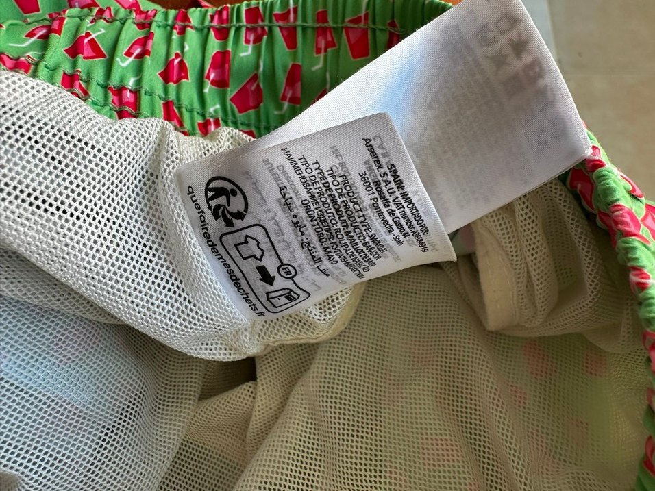 Renkli Yeşii Erkek Deniz Şortu - Görsel 3