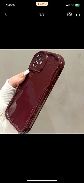 İPhone 11 cherry kılıf - Görsel 2