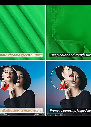 Yeşil ekran Perde - Görsel 8