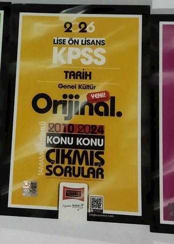 KPSS Orijinal Konu Konu Çıkmış Sorular Seti - Görsel 3
