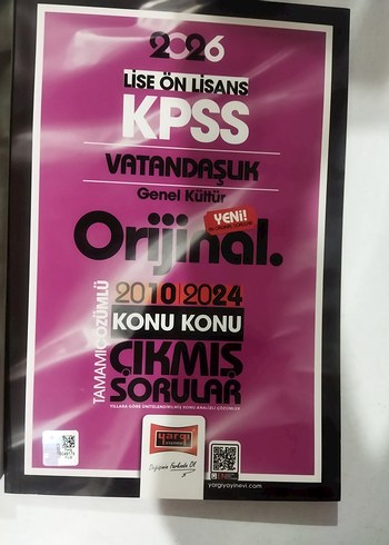 KPSS Orijinal Konu Konu Çıkmış Sorular Seti - Görsel 5