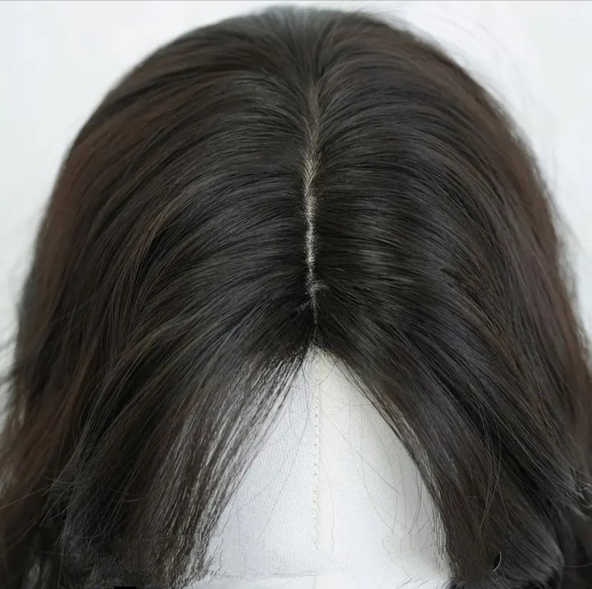 DOĞAL GÖRÜNÜMLÜ SİYAH PERUK - Görsel 3